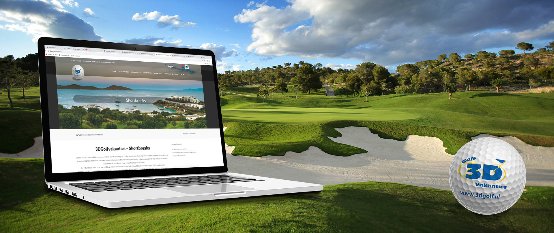 Intro-website-3D-golf